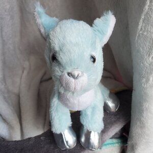 Webkinz Winter Fawn Blue Deer Stuffed Animal